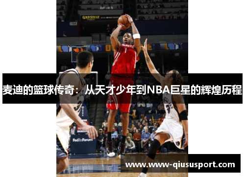 麦迪的篮球传奇：从天才少年到NBA巨星的辉煌历程